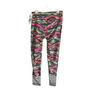 Womens Adidas Performance Highrise Climalite Leggings NWT sz LG